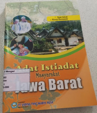 Image of Adat Istiadat Masyarakat Jawa Barat