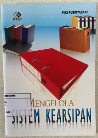 Image of Mengelola Sistem Kearsipan
